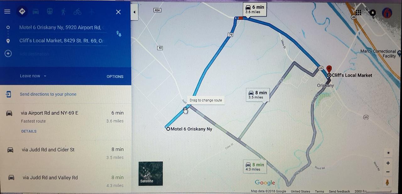 Motel 6-Oriskany, NY Eksteriør bilde